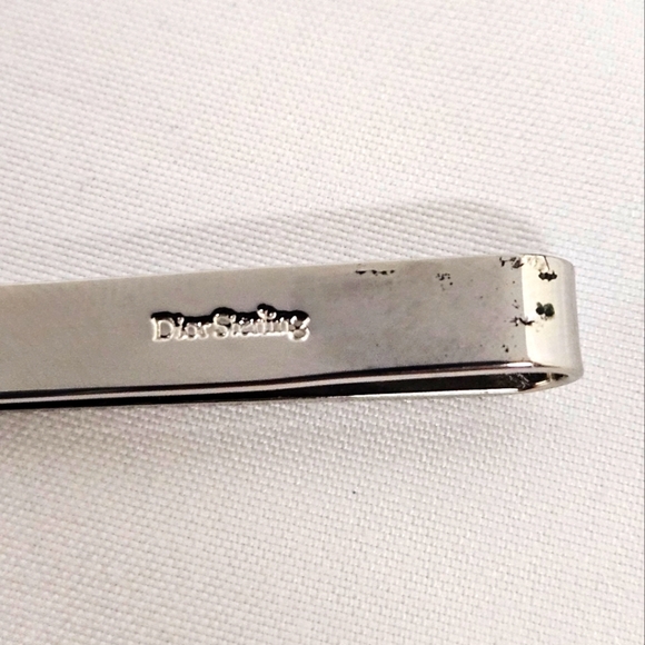 Dior Vintage Sterling Silver Tie Clip - Picture 6 of 9